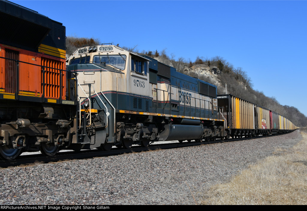 BNSF 9763 Roster shot.